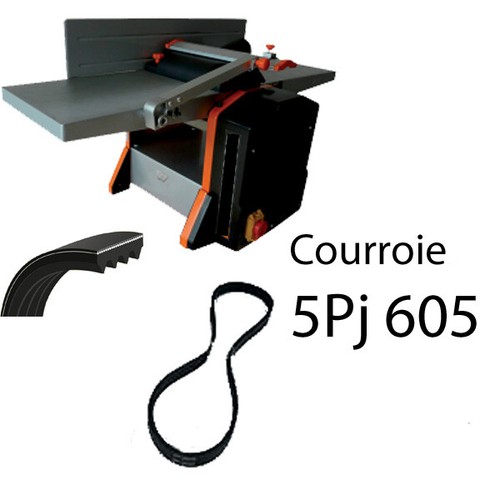 5pj605 courroie striées - 5pj605,