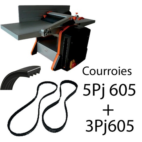 5pj605 3pj605 courroie - 5pj605, +